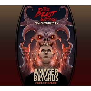 The Beast Within, Dryhopped Hazy IPA, Amager Bryghus