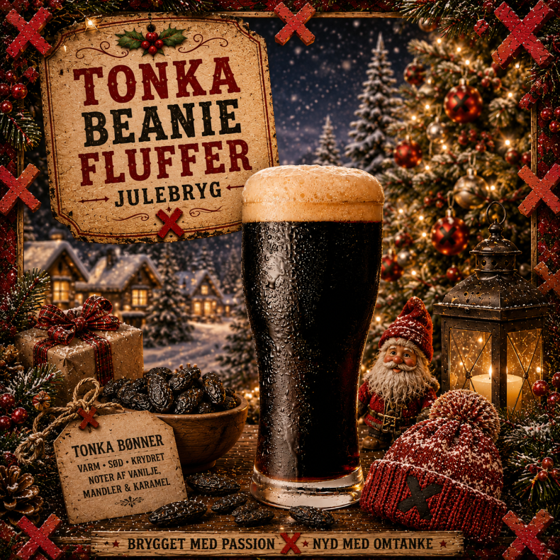 Julebryg 2018 - Tonka Beanie Fluffer (23-25 l. All-Grain Kit)