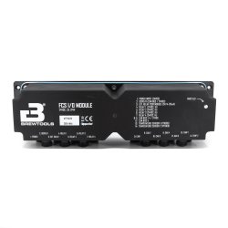 FCS I/O Module, 24V 2A - 2x RTD, 5x CAN og 4x Relay