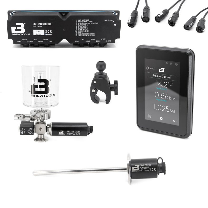 Brewtools - FCS Startet kit Unitank/Brite tank (V2), Temp, Spunding, Airlock