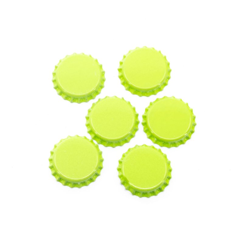 Kapsel Lime-grn 26 mm, 100 stk.