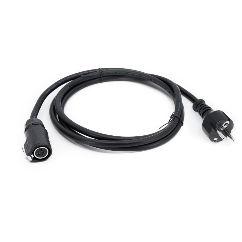 Brewtools Strmkabel, 10A, 1,5mm2, Schuko, 2 meter lang, LP20 hun 3-pin