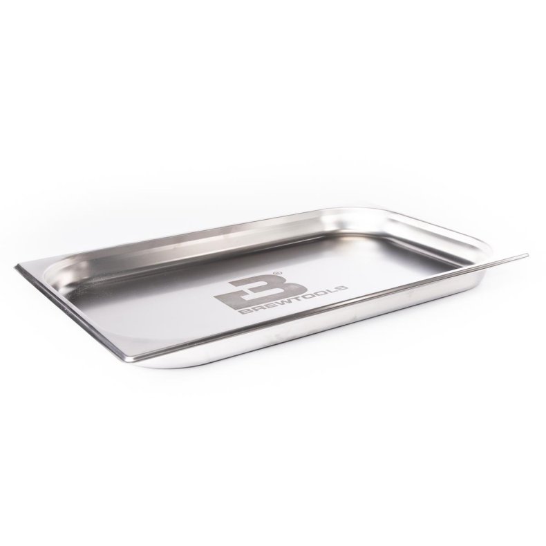 Brewtools - Opsamlingsbakke rustfrit stl 1/1, 530x325x40