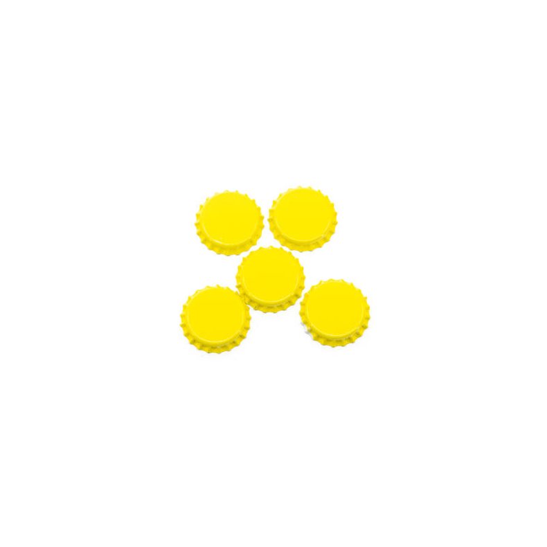 Kapsel Gul 26 mm, 100 stk.