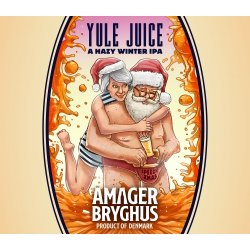 Yule Juice, 6,5% Hazy Vinter IPA, 44 cl Amager Bryghus - Julel