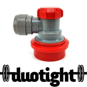 Ball-Lock CO2 (indgang) Connector, Duotight 3/8" (9,5 mm)