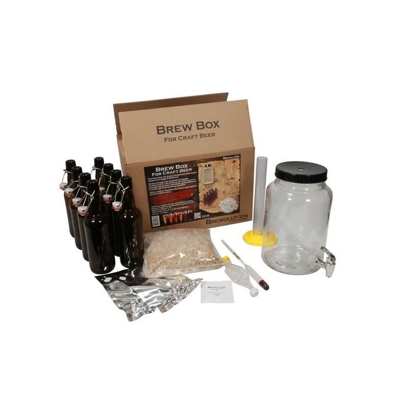 Brew Box til 4 liter l med et micro all-grain kit - Brown Abbey Ale - 55402004