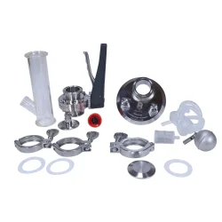 BrewBuilt - Trykkit TC 4" med flydende dip tube og Hop Bong Premium