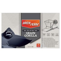 Brewferm - Maltmlle Grain Gorilla med 2 rustfri stl valser