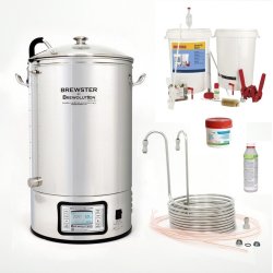 Startst - Brewster Beacon 40 med gringstanke og klespiral til all grain brygning