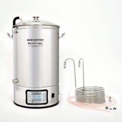 Startst - Brewster Beacon 40 med gringstanke og klespiral til all grain brygning