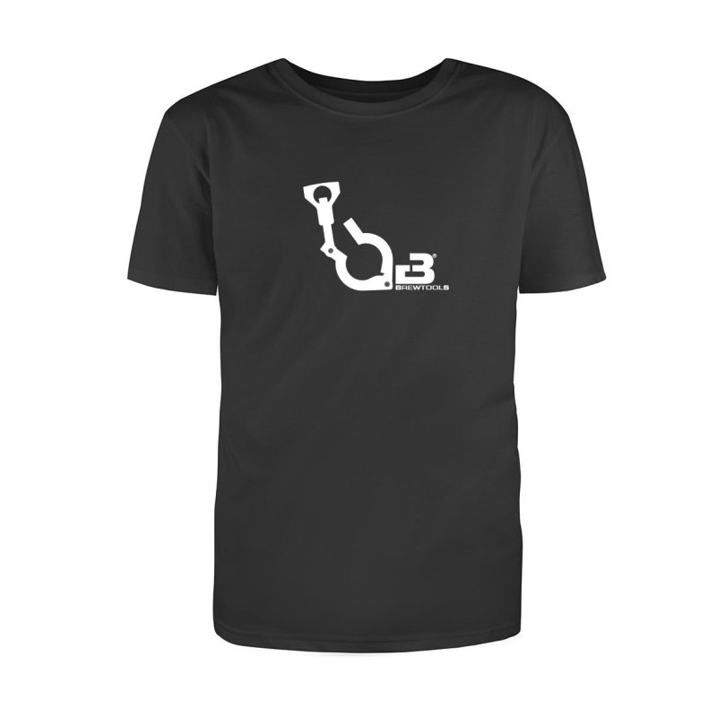 Brewtools  T-shirt, "Clamp", sort, XL