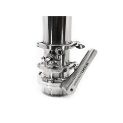 Brewtools TC 2" x TC34mm Tee (perfekt til beluftning / purging m.m.) 