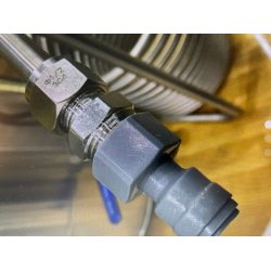 BrewZilla komplet fitting st til chiller