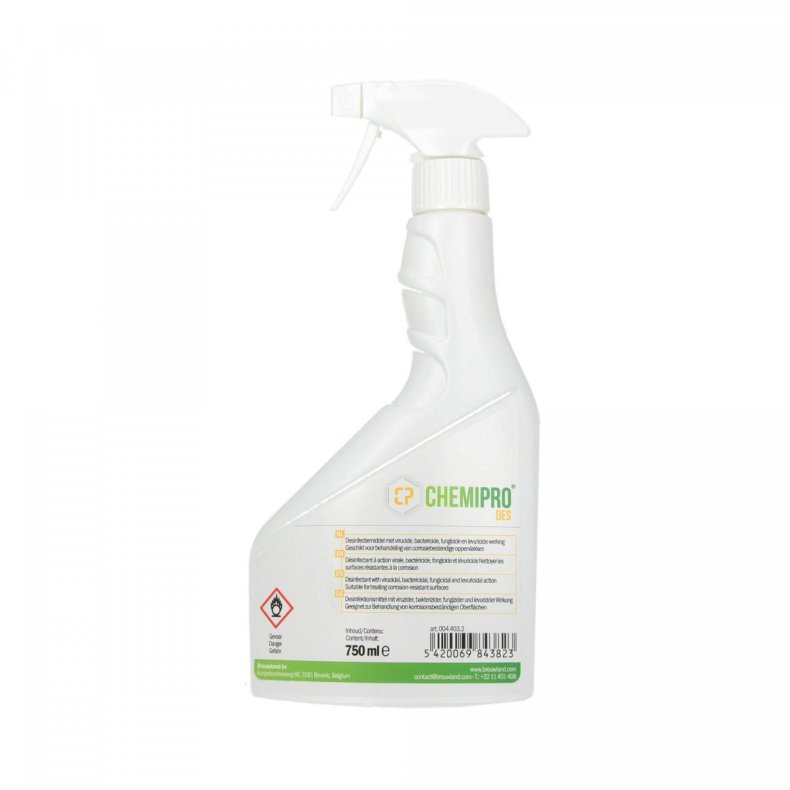 Chemipro DES spray sprit desinfektion 750 ml - 004.403.2