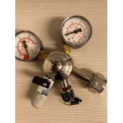 Oxy Turbo - CO2 Regulator, 1 udgang (3/8" / 9,5mm slange)