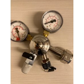 Oxy Turbo - CO2 Regulator, 1 udgang (3/8" / 9,5mm slange)