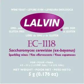 Lalvin - EC-1118 Prise de Mousse, 5 g. trgr (Vingr)
