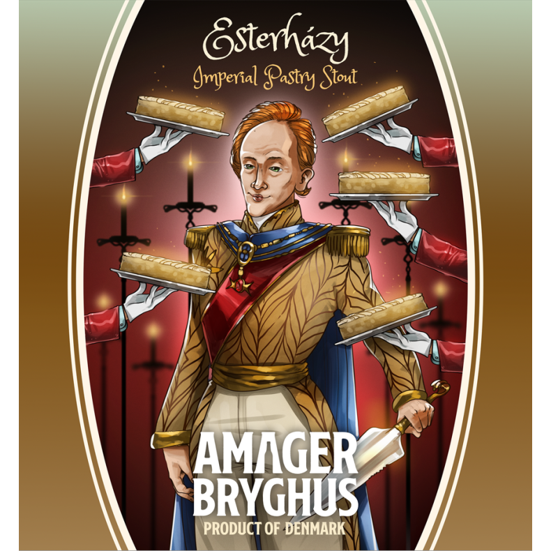 Esterhazy Imperial Pastry Stout 44 cl. Amager Bryghus