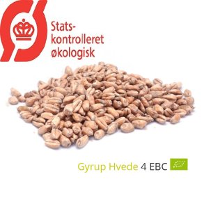 kologisk Hvede malt - Gyrup Grdmalt, ebc 3 - 5, pr. 100 g.