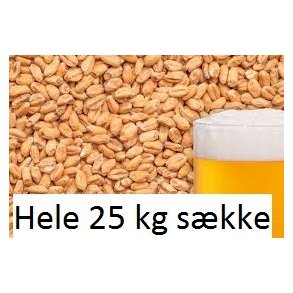 kologisk Hvede malt - Castle Malting, ebc 3 - 5, pr. 25 kg.