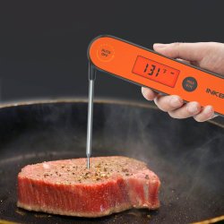 Inkbird Digital Food Thermometer - IHT-1P, l og mad termometer genopladelig med usb stik