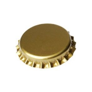 Kapsel guld 26 mm, 500 stk.