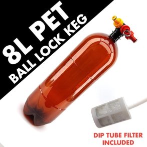 Kegland - Oxebar Mini Keg PET 8 L. med trykkit  