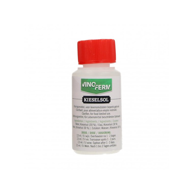 Kieselsol til klaring af �l, 100ml