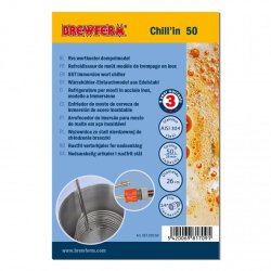 Klespiral, Brewferm Chill'in, rustfri stl, model 50 L