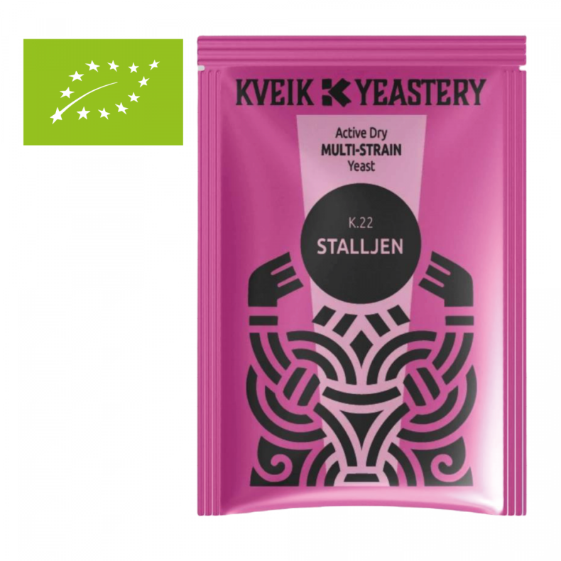 Kveik Yeastery - K.22 Stalljen Kveik Gr, 7 g. (Organic)