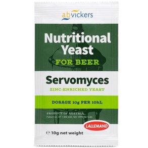 Lallemand - Servomyces Beer Yeast Nutrient, grnring 10 g.