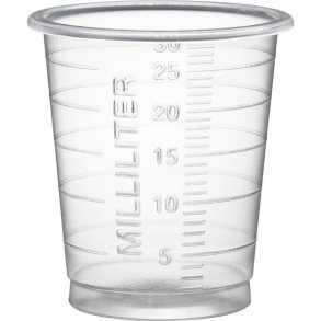 Mleglas 3 cl. - 10 stk.