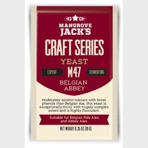 Mangrove Jack's - M47 Belgian Abbey Ale, 10 g. trgr