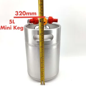 Kegland - Mini Keg 5L, inklusiv tapping head