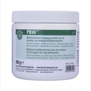 PBW Five Star 454 g. Rengringsmiddel