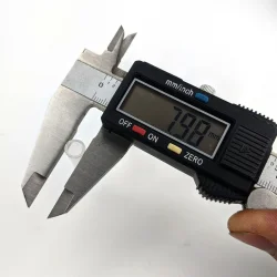 Fast plastikrr 8mm (5/16"), 50 mm langt (Duotight compatible)