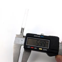 Fast plastikrr 8mm (5/16"), 50 mm langt (Duotight compatible)