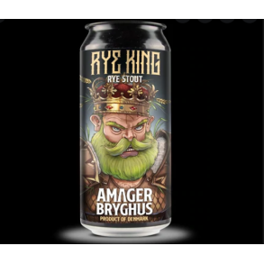 Rye King, Rye Stout, Amager Bryghus, 44 cl 