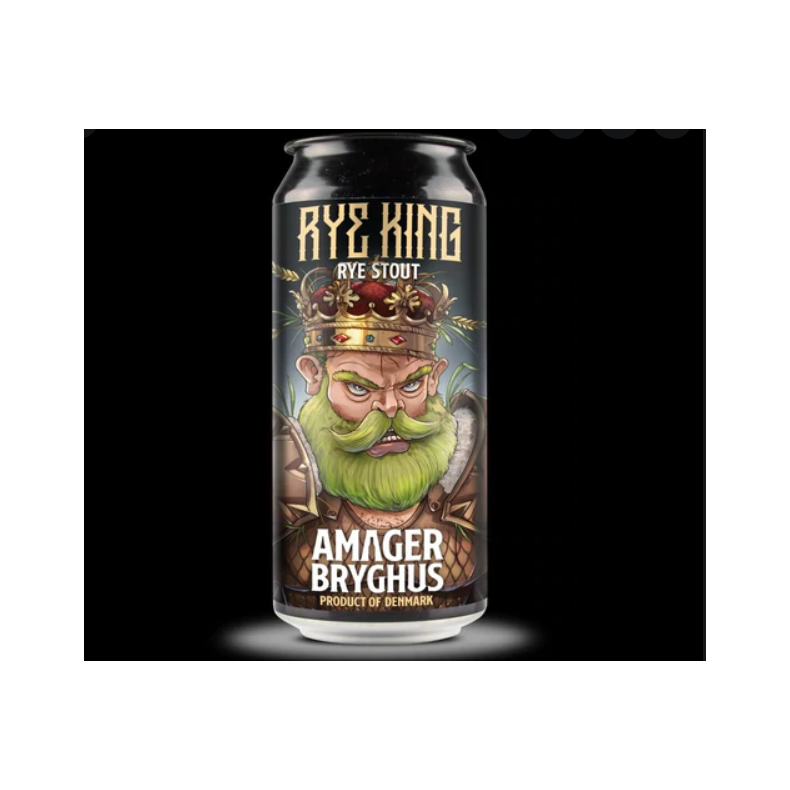 Rye King, Rye Stout, Amager Bryghus, 44 cl 