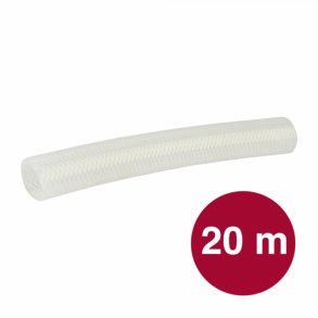 Siliconeslange forst�rket armeret 19 x 28 mm. pr. 20 m.