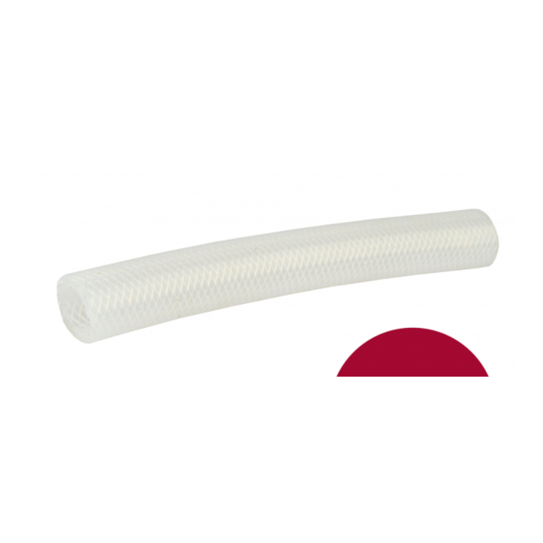 Siliconeslange forstrket armeret 28 x 38 mm. pr. m.