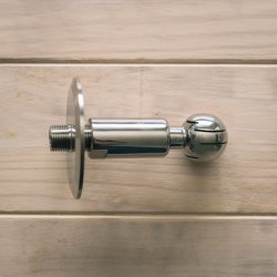 Ss Brewtech - 3" TC Cap w/CIP spray ball