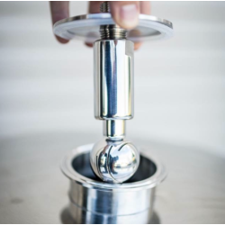 Ss Brewtech - 3" TC Cap w/CIP spray ball