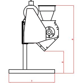 Stand / Ben til Maltman 110 original  tilbehr fra Sommer