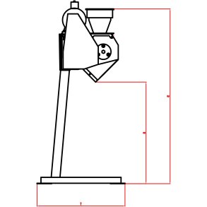Stand / Ben til Maltman 75 Original fra Sommer