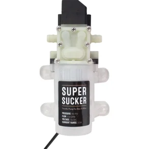Selvansugende pumpe med 10mm slangestuds  (Super Sucker Siphon Pump)