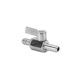Brewtools Tube valve, 12mm Valve for 12mm tubing