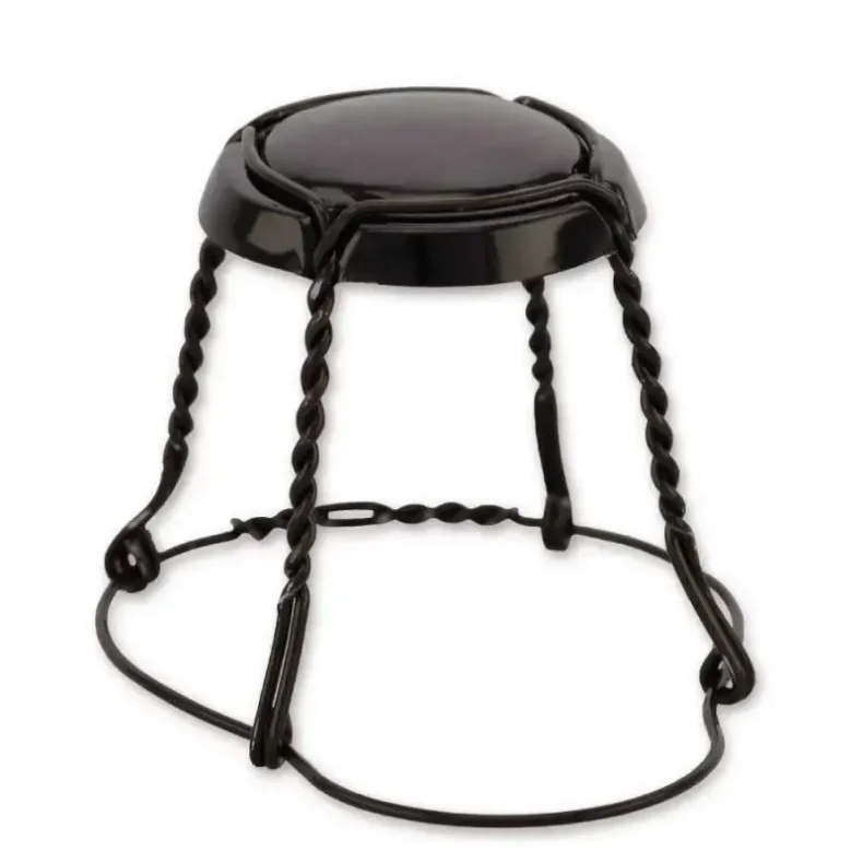 Tr�dnet til Champagnepropper, sort, 100 stk